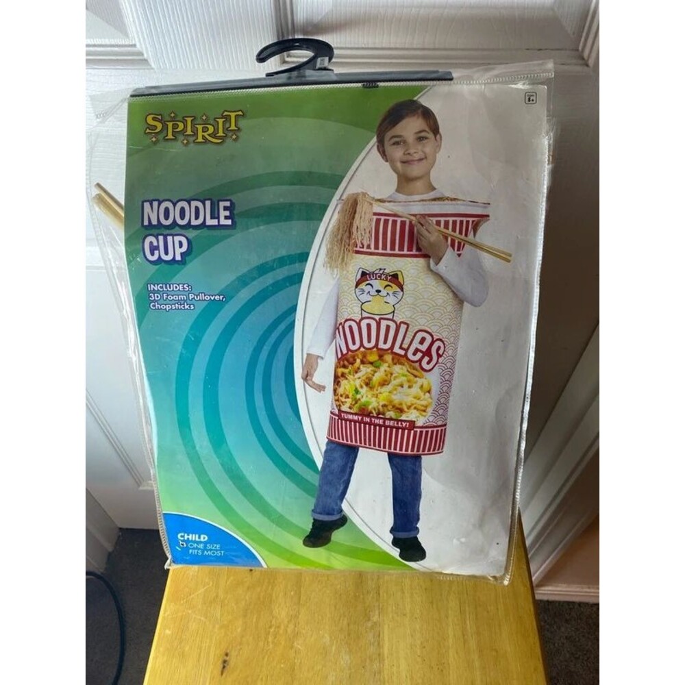 Spirit Noodle Cup Costume Child One Size Fit Most